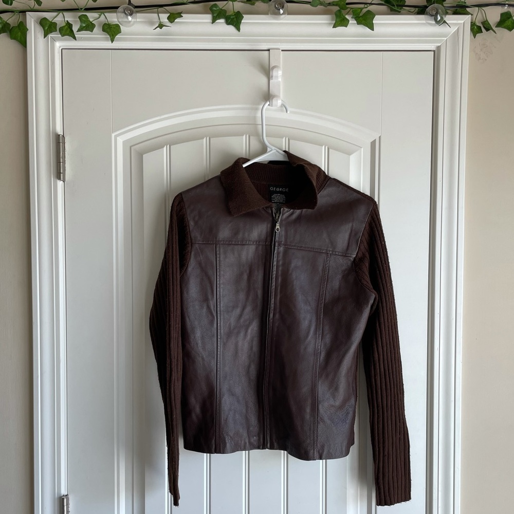 100% leather jacket